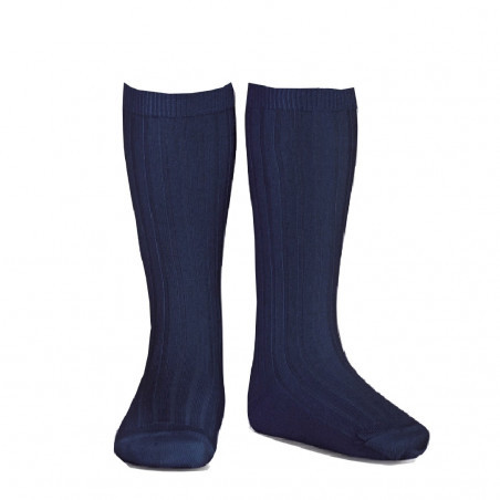 Chaussettes côtelées