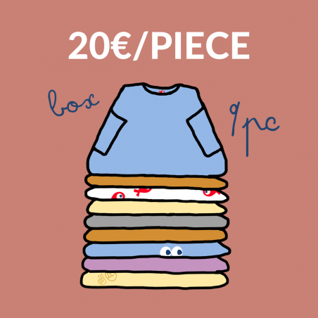 9 pièces au choix