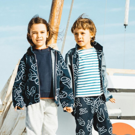 Veste en denim Gandhi
