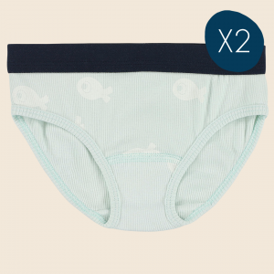 NINA, la culotte (set de 2) bleu