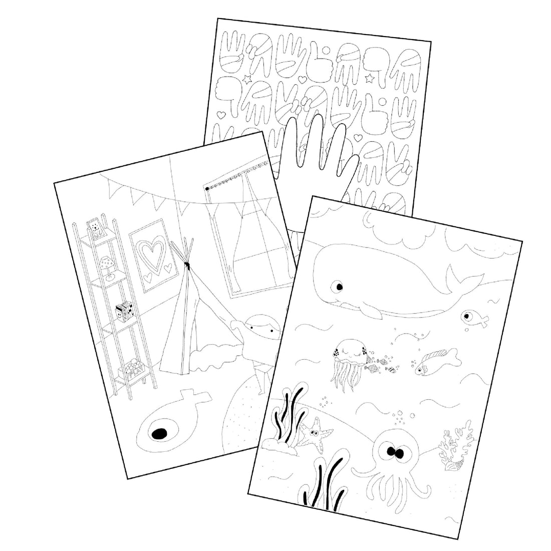 Coloriages pour les kids